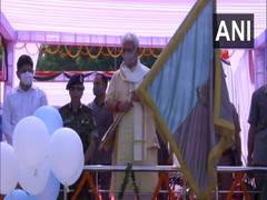 
      
      Azadi Ka Amrit Mahotsav: J-K LG flags off CRPF's cycle rally...
      
      