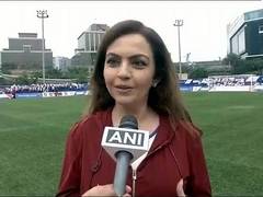 
      
      Nita Ambani wishes India U-17 team, launches RFYS football...
      
      