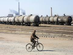
      
      After long interval, North Korean freight train arrives in China
      
      