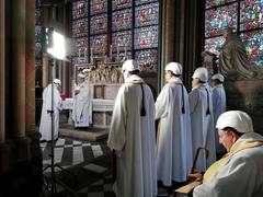 
      
      Notre-Dame holds first Mass two months after devastating fire
      
      