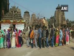 
      
      Odisha's Lingaraj Temple buzzing with devotees on Mahashivaratri
      
      