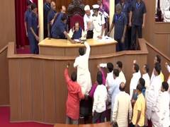 
      
      Odisha: Speaker leaves House amid BJP and Congress MLAs'...
      
      