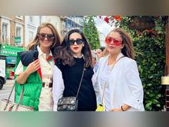 
      
      Karisma misses Kareena as she dines with besties in London
      
      