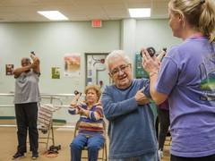 
      
      Physically active older adults less prone to health risks
      
      