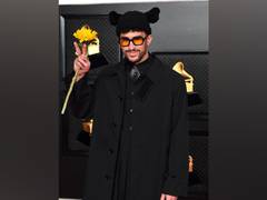
      
      Bad Bunny wins his first Grammy, thanks fans for support
      
      
