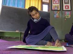 
      
      18-yr-old Chandigarh girl with no arms uses her toes to paint
      
      