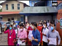 
      
      Kerala: Protest erupts at govt hospital in Kollam after...
      
      