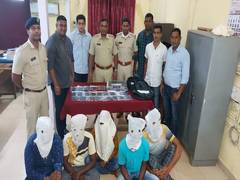 
      
      Panaji police bust gang involved in mobile thefts, five held
      
      