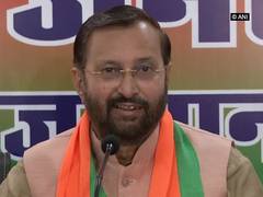 
      
      Javadekar hits out at opposition for raising questions on EVMs
      
      