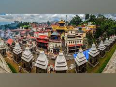 
      
      Nepali devotees offer Shrawan month prayers from outside...
      
      