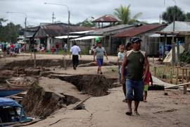 
      
      7.5 magnitude earthquake in Peru leaves 1 dead, 11 injured
      
      