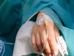 
      
      Shorter time from symptom onset to hospitalisation is...
      
      