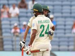 
      
      Pune Test: South Africa all-out on 275, India still on...
      
      