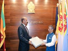 
      
      Sri Lanka Defense Secy appreciates India's support to douse...
      
      