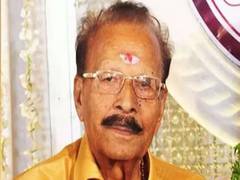 
      
      Malayalam actors pay homage to GK Pillai
      
      