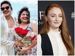 
      
      Sophie Turner shakes a leg with Priyanka's mother Madhu Chopra
      
      