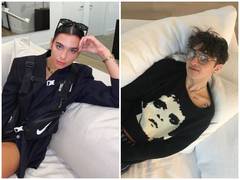 
      
      Dua Lipa spends quality time with Anwar Hadid during her...
      
      