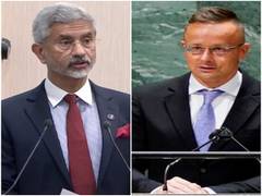 
      
      Jaishankar holds talks with Hungarian counterpart for...
      
      