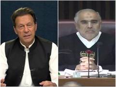 
      
      Imran Khan calls National Assembly Speaker to his residence
      
      