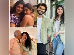 
      
      Arjun, Boney, Janhvi Kapoor share adorable messages for...
      
      