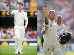 
      
      Jimmy Neesham lauds Stokes in his own quirky manner
      
      