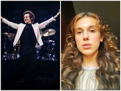 
      
      Harry Styles and Millie Bobby Brown spotted shaking a leg at...
      
      