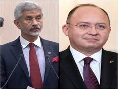 
      
      EAM Jaishankar holds talks with Romanian counterpart, lauds...
      
      