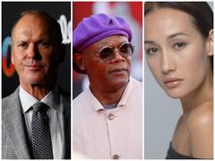 
      
      Michael Keaton, Samuel L. Jackson, Maggie Q come together for...
      
      