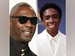 
      
      Idris Elba, Caleb McLaughlin filming for 'Concrete Cowboys' 
      
      