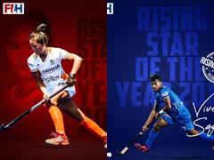 
      
      Lalremsiami, Vivek Sagar named as FIH's Rising Stars of the Year
      
      