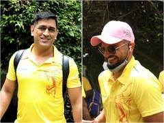 
      
      Dhoni, Raina among CSK squad flying to UAE today
      
      