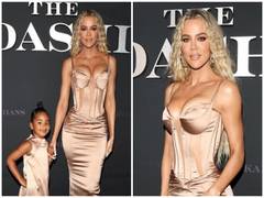 
      
      Khloe Kardashian slams critics saying she holds daughter too much
      
      