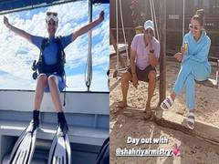 
      
      Parineeti Chopra shares 'side effects' of scuba diving
      
      