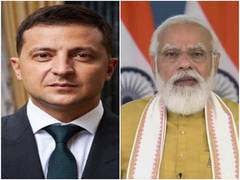 
      
      Ukraine President Zelenskyy dials PM Modi, urges for India's...
      
      