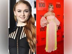 
      
      Joe Jonas' wife Sophie Turner, ex Taylor Swift appear on TV show
      
      