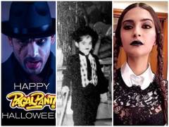 
      
      B-towners catch up with spirit of Halloween in spooky attires
      
      