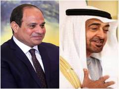 
      
      Egypt's president, Abu Dhabi crown prince discuss joint...
      
      