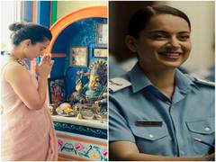 
      
      Kangana Ranaut leaves for Jaisalmer to resume 'Tejas' shoot
      
      