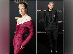 
      
      Co-stars Hunter Schafer, Dominic Fike seen holding hands amid...
      
      