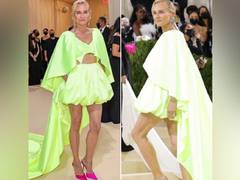 
    Diane Kruger glams up in neon debuting her beautiful engagement ring at Met Gala 2021
    