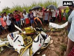 
      
      TB 20 aircraft crashes in UP's Azamgarh; pilot dies
      
      