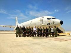 
      
      Aircraft P8I equipped with special radars, sensors airborne...
      
      