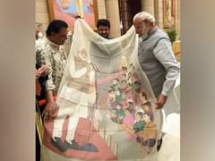 
      
      Padma awardee Biren Kumar Basak presented a gift which I...
      
      