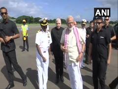 
      
      PM Modi arrives in Kerala's Thrissur
      
      