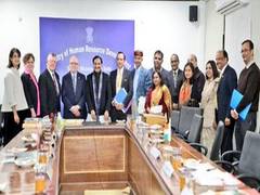 
      
      HRD Minister meets Canada Parliamentary delegation in Delhi 
      
      