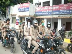 
      
      Tight security in Lucknow due to Muharram, lockdown 
      
      