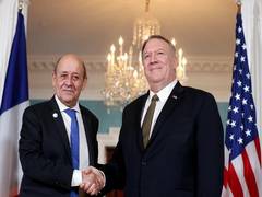 
      
      France FM holds talks with Pompeo over development in Iraq...
      
      
