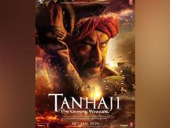 
      
      Ajay Devgn features as feisty warrior on 'Tanhaji: The Unsung...
      
      