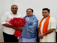 
      
      TDP's legislative council member Annam Satish Prabhakar joins BJP
      
      