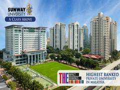 
      
      Sunway University Ranked Malaysia's Top Private University
      
      